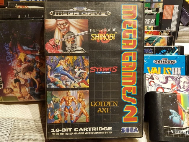 mega games 6 golden axe shinobi streets of rage sega