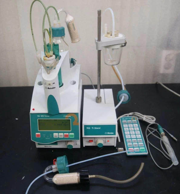 758 KFD Titrino Metrohm,703 Ti Stand,
