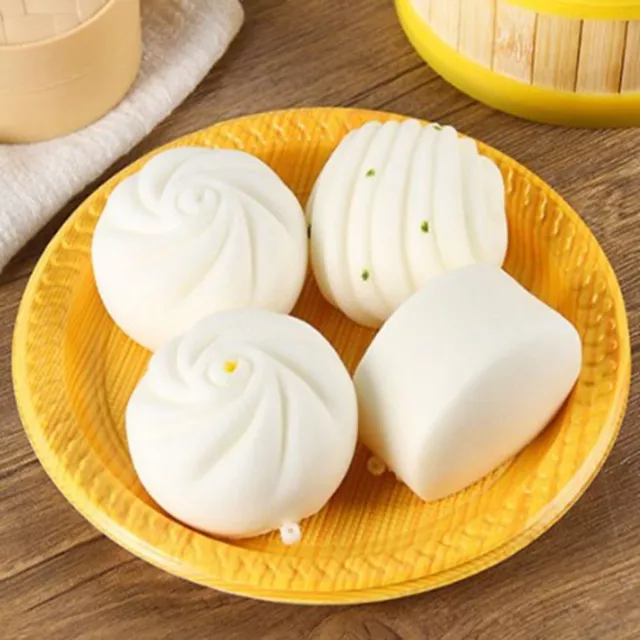 PU Slow Rebound Mantou Multicolors Big Baozi  Simulated Cake Toy