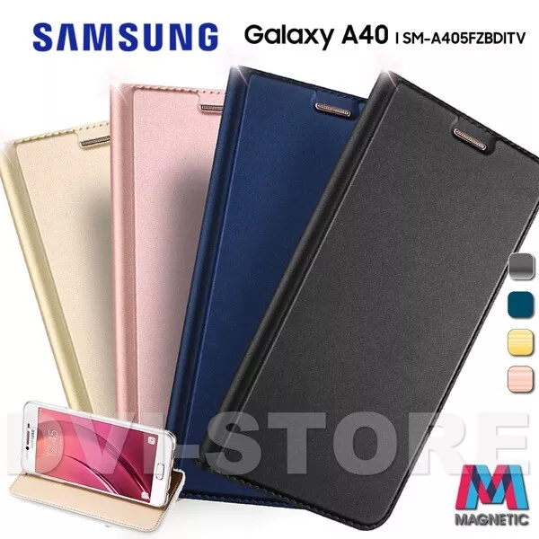 Custodia LUXURY Libro FLIP COVER MAGNETICA Portafogli per SAMSUNG Galaxy A40