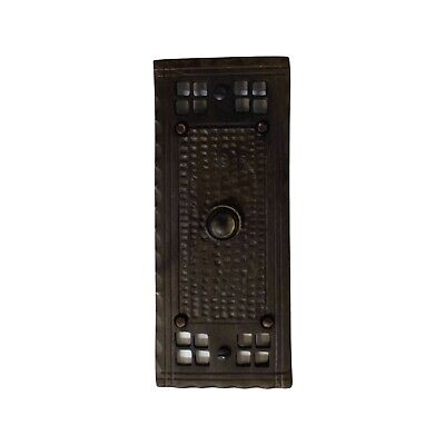 Bungalow Mission Door Bell in Bronze Arts and Crafts Style