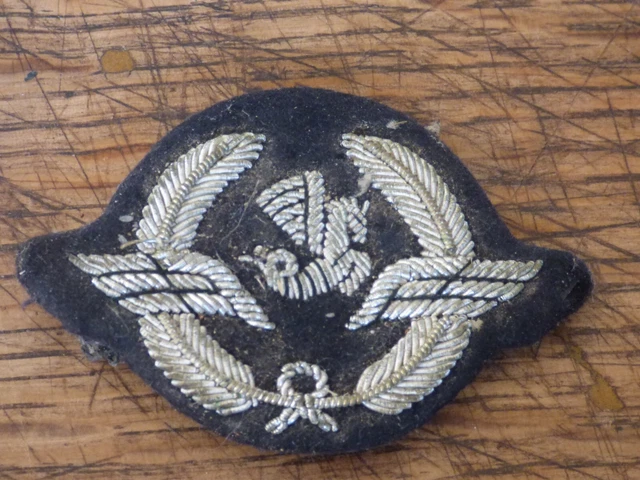 ANCIEN ÉCUSSON POMPIER CIS de Munster SDIS 68 Sécurité Civile Fire