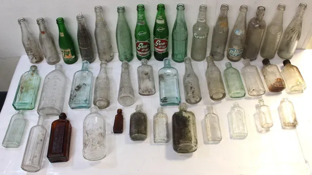 Massive Soda Pop, Medical & Home Vintage Bottle Lot 20+ LOOK!!