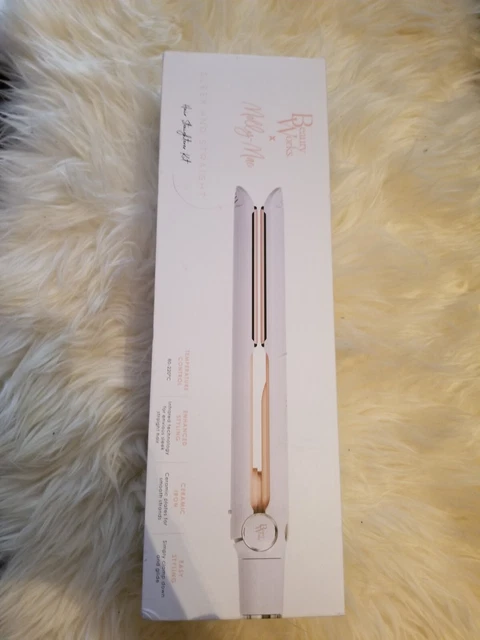 Plancha de cabello elegante y brillante Beauty Works x Molly Mae