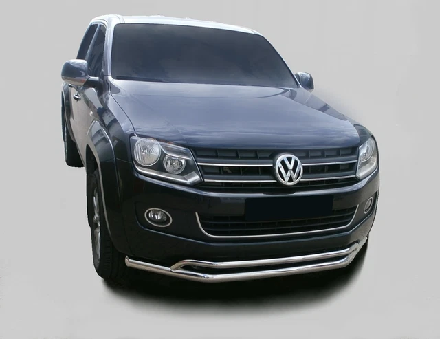 DOUBLE BULL BAR NUDGE BAR FOR VW AMAROK 14-2020 (76 mm ) BAR CHROME - New Look Auto Design DOUBLE BULL BAR NUDGE BAR FOR VW AMAROK 14-2020 (76 mm ) BAR CHROME - New Look Auto Design