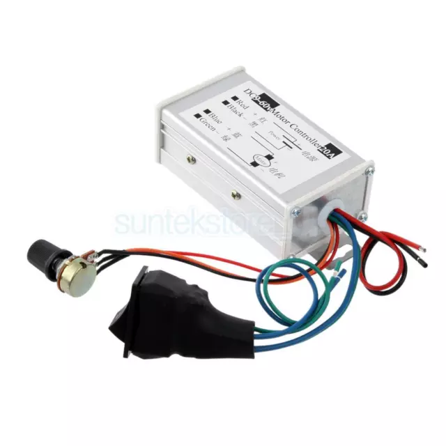 DC SoftStart Reversible Motor Speed Control PWM Controller 3