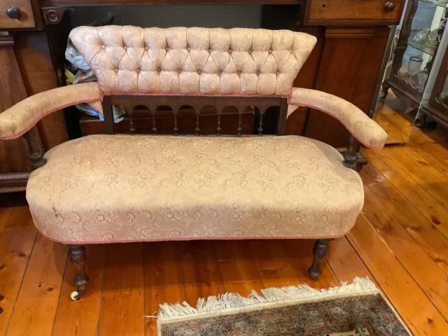 Antique Victorian Settee