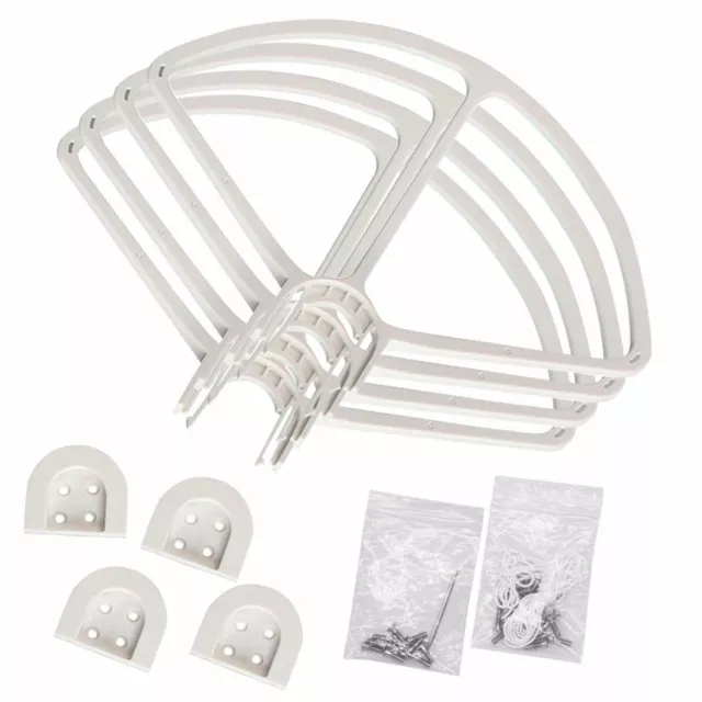 White 4Pcs Propeller Prop Blade Protector Guard Bumper for DJI Phantom 1 2 3