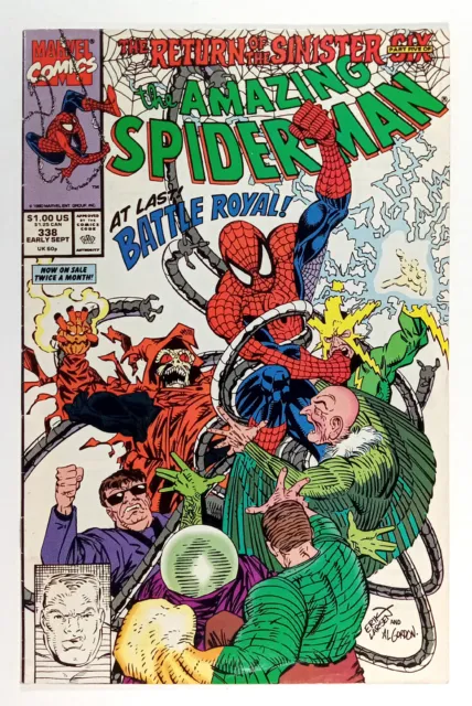 Amazing Spider-Man #338-387 Main/Annuals (1990-) Marvel Comics Sold separately