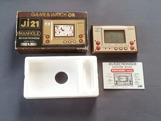 NINTENDO GAME & Watch Manhole MH-06 LCD superposición gráfica