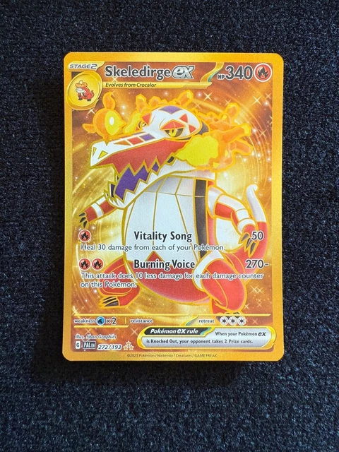 Psa 10 Pokemon Card Pokemon TCG - Skeledirge Ex 272/193 Gold Secret Rare Card (Paldea Evolved) Psa 10 Pokemon Card Pokemon TCG - Skeledirge Ex 272/193 Gold Secret Rare Card (Paldea Evolved)