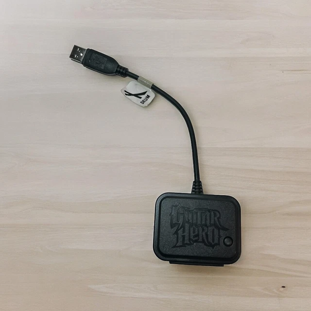 RED OCTANE PS3 Receiver Wireless Guitar Hero Drum Dongle 95481.806 19.