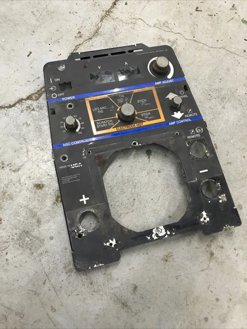 Miller XMT 304 CC/CV Complete Face Plate Cover circuit car display panel knob
