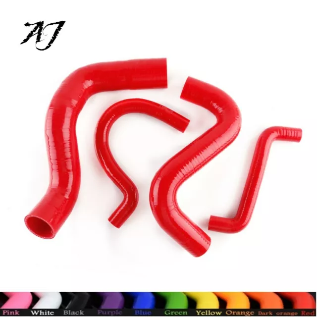 Red Silicone Hose for 91-93 Ford Falcon EA EB 6CYL Multi Point Fuel Injection