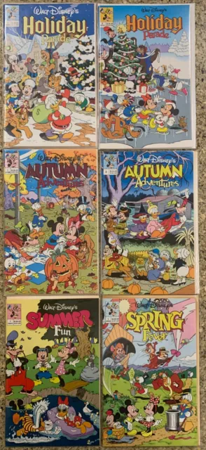 Walt Disney's: Autumn Adventures, Summer Fun, Spring Fever & Holiday Parade Set