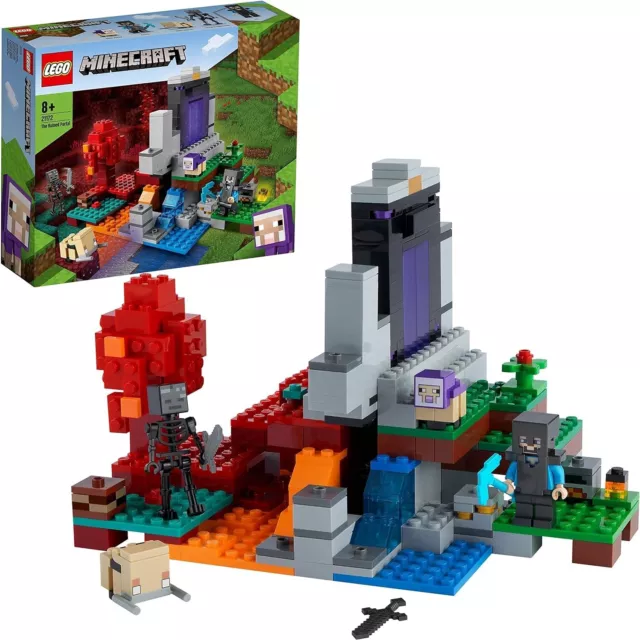 Lego Minecraft 21172 Il Portale In Rovina