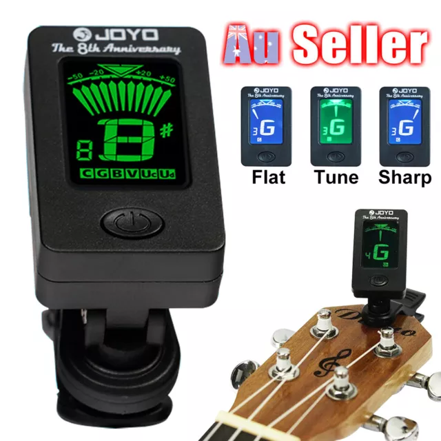 Clip On Chromatic OUD Violin Ukulele Banjo Bass Guitar Tuner