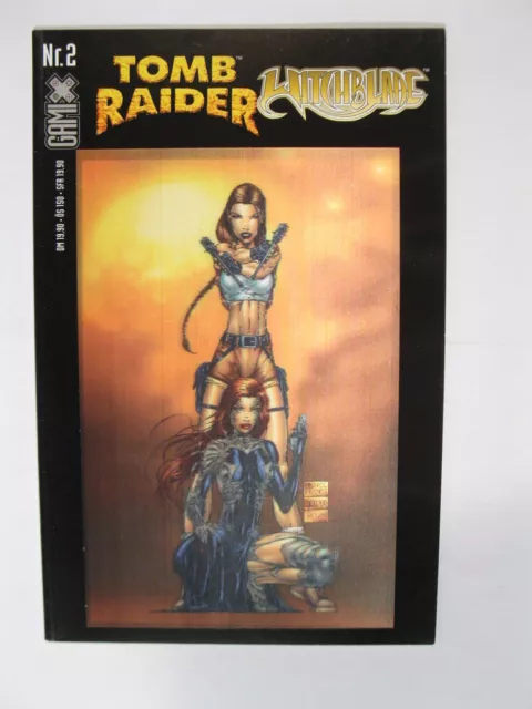 Tomb Raider Witchblade Gamix  Nr. 2  mit 3-D Cover  MG Publishing 1999  76209+
