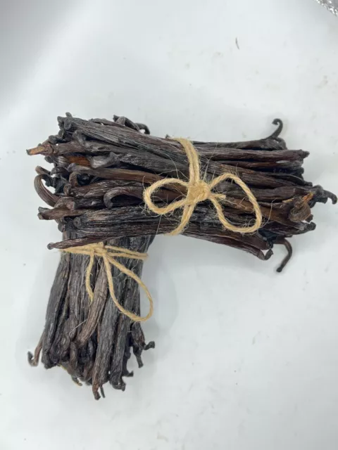 VANILLA BEANS GRADE B, 15+ CM, for extract, 100 grams, Australia Stock
