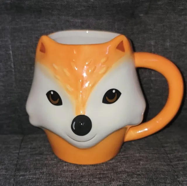 FOX Ceramic 6oz Coffee Mug by Earthenware