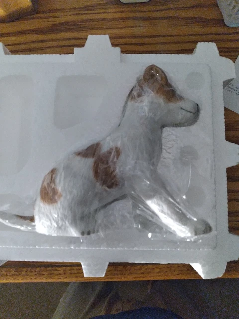 Lenox The Little Jack Russell Terrier Figurine With COA & Styrofoam