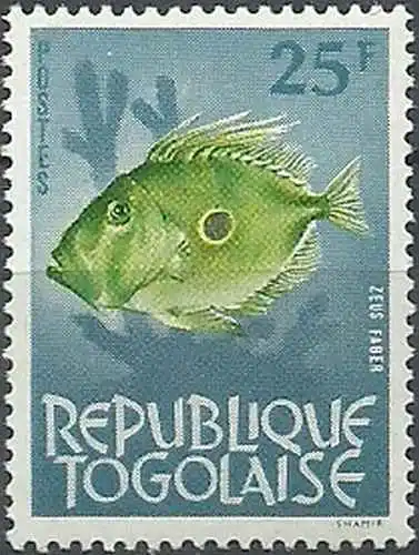 Briefmarke Fische Togo 401 (35122AR)