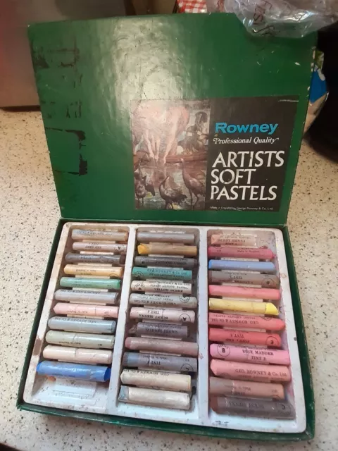 Pasteles Suaves De Colección Rowney Artists, 35 Colores Surtidos