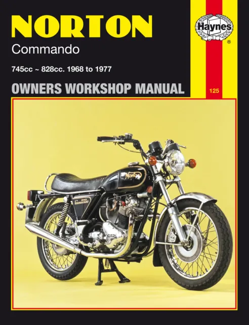 Haynes Workshop Manual For NORTON COMMANDO ROADSTER (745cc)