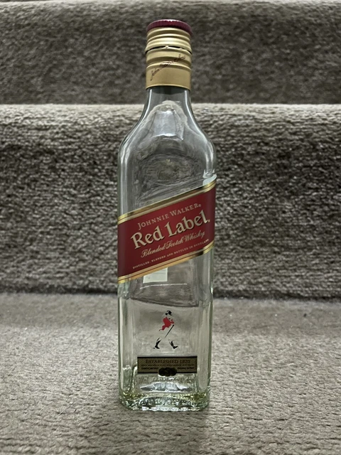 Red Label Botol JOHNNIE WALKER RED Label Whisky - Empty Glass Bottle - 200ml / 20cl ...
