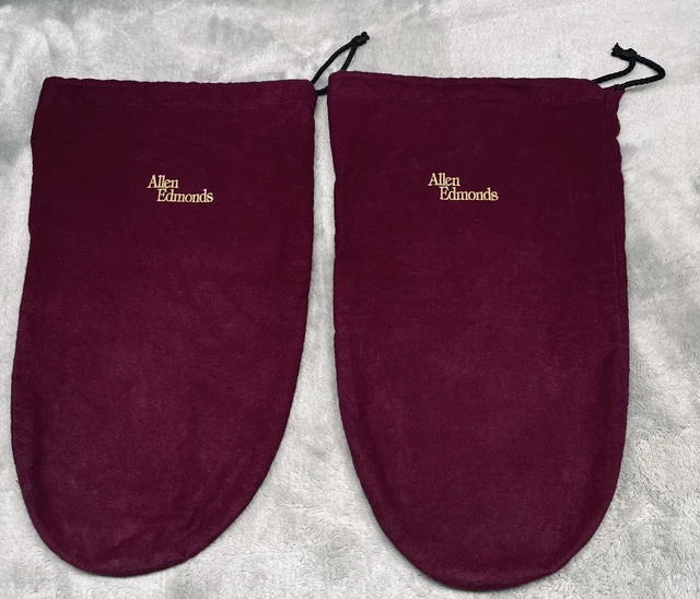 Allen Edmonds Drawstring Dust Bags Shoe Storage Covers