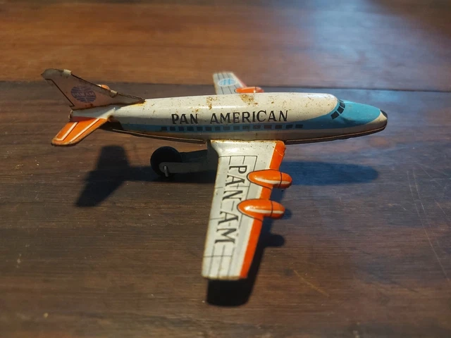 Jouet Avion En Tôle Pan Am – Made In Japan – Vintage (occasion)