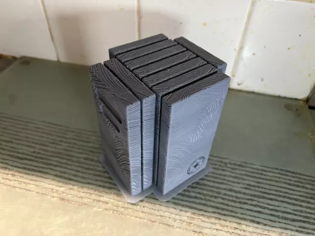 x10 3D Printed Beskar Ingot from Mandalorian Star Wars - High Quality