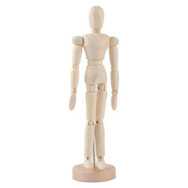 Holz Figur Männliche Mannequin Bewegliche Modell Display Handwerk 8inch EGG