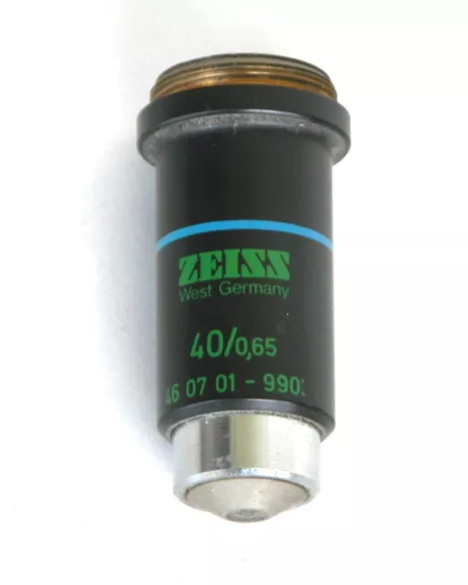 ZEISS 40x/0.65 Ph2 40x Compound Microscope Objective 160/0.17 - 46 07 01-99