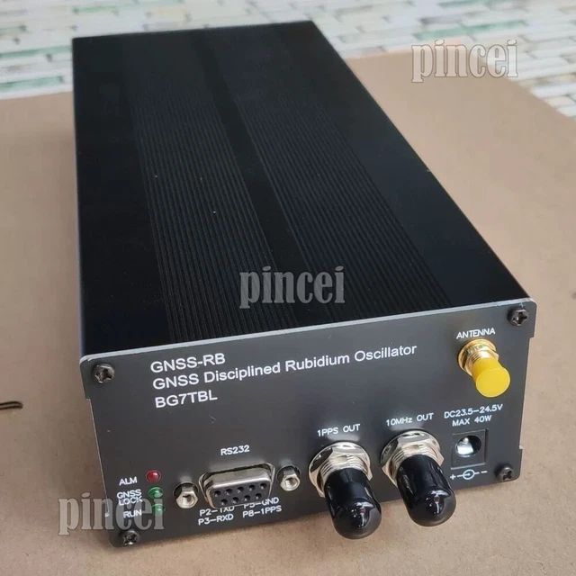 GNSS-RB-LPFRS GPS GNSS Oscillatore Rubidio Disciplinare BG7TBL Orologio Rubidio 24V