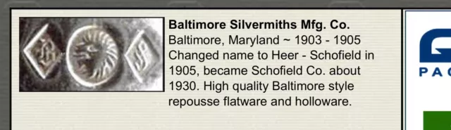 Baltimore Silversmiths Sterling Silver Water Jug Pitcher 2