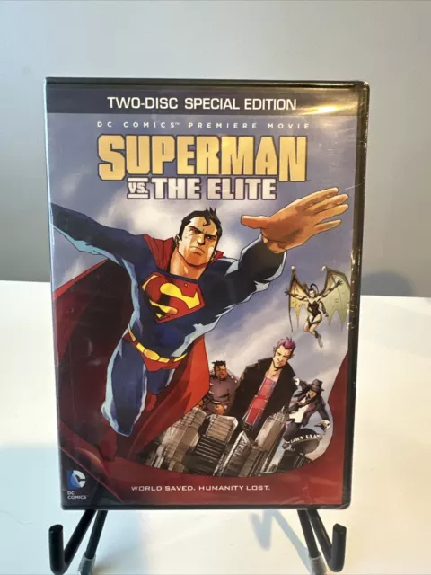 Superman vs the Elite (DVD, 2012) DC Comics * NEW * SEALED *