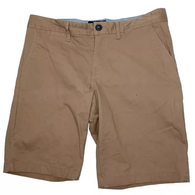 Jay Jays Mens Chino Shorts Size 34 L9 Brown Casual Cotton Blend