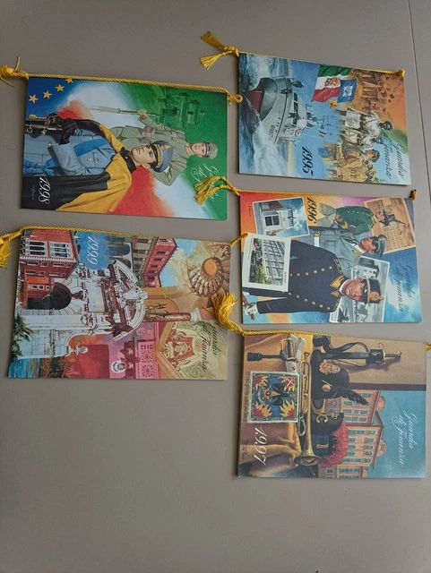 Calendario Guardia di Finanza 1995-1996-1997-1998-1999