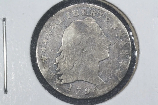 1795 Flowing Hair Half Dime, Very Good Detail 1795 Flowing Hair Half Dime, Very Good Detail