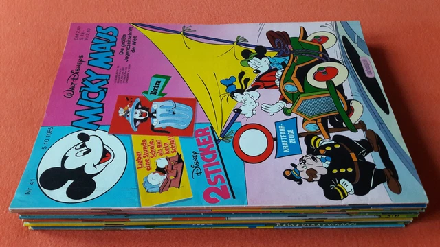 Micky Maus Hefte des Jahrgang 1985 mit Beilagen, sehr guter Zustand, zur Auswahl