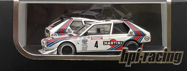 HPI Racing 1/43 – Lancia Delta S4 Martini/Totip – Rallye Sanremo 1986 – M.Alen