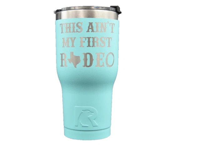 RTIC - 30 oz Tumbler - Not My First Rodeo (Teal)