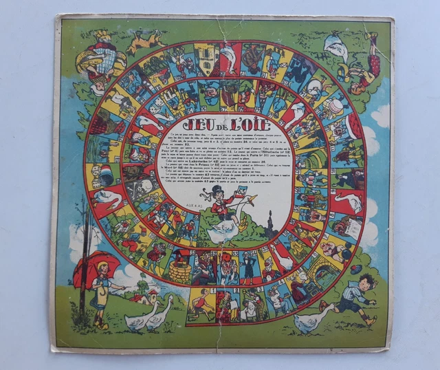 ANCIEN JEU DE L'oie Mb Jeu De Societe EUR 10,00 - PicClick FR