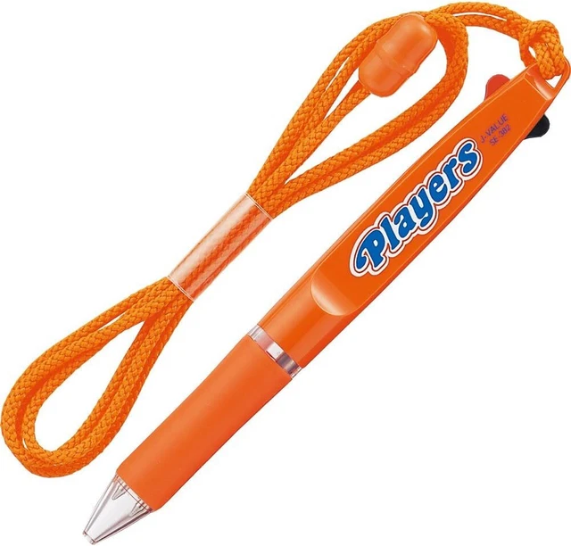 Mitsubishi pencil 2-color ball pen players 0.7 mm Orange SE382.4 From Japan