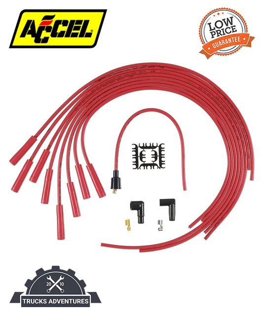ACCEL 4040R Universal Fit Spark Plug Wire Set