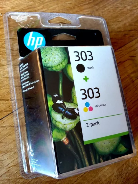 HP 304 Pack 2 Cartouches d'Encre Noire + Trois Couleurs NEUF & ORIGINAL  3JB05AE