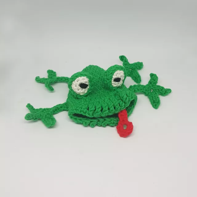 Ranita Porta Llaves de Crochet hecha a mano