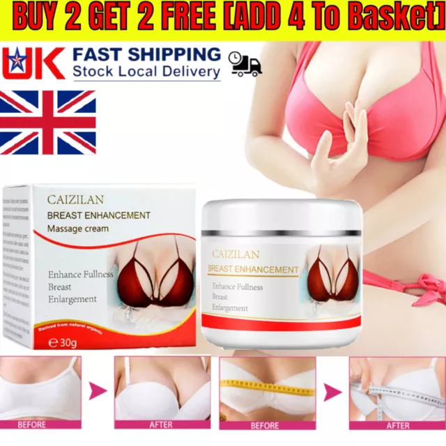 BUST BOOST BREAST Enlargement Cream Grow Big Bouncy Boobs Full Cleavage  £19.99 - PicClick UK