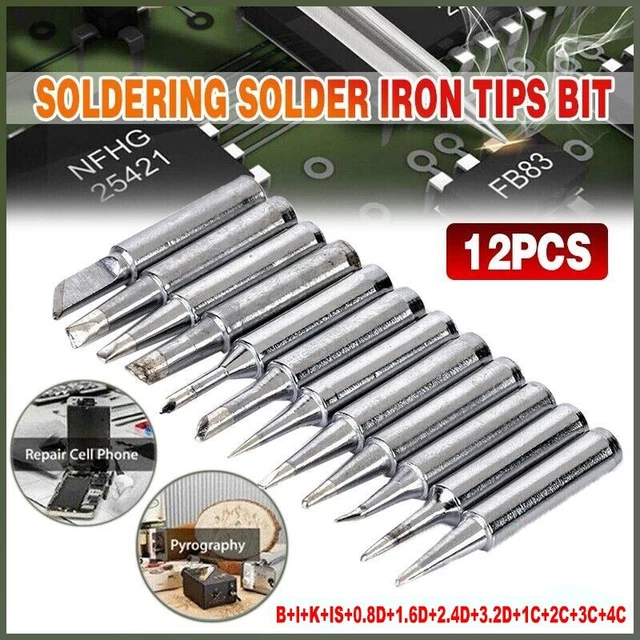 thumbnail image 2 of 6 Pcs PX-60RT Soldering Iron Tips – For GOOT PX-501 RX-601 Rework Stations, Replacement 2 of 5